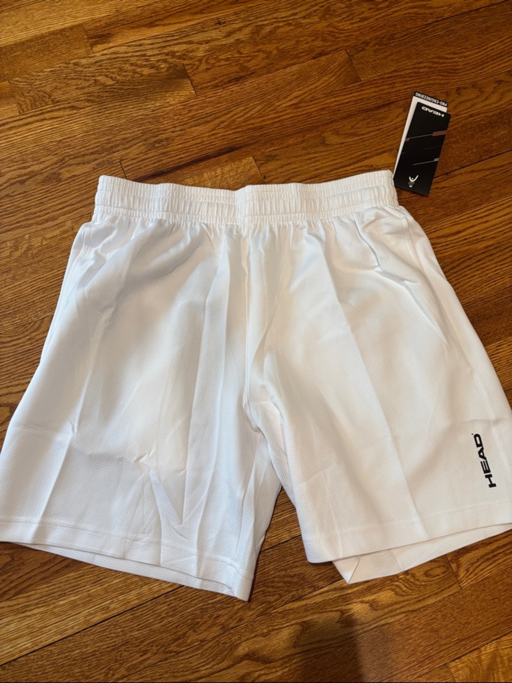 NWT Head Men’s White Athletic Tennis Shorts Multiple Sizes Available